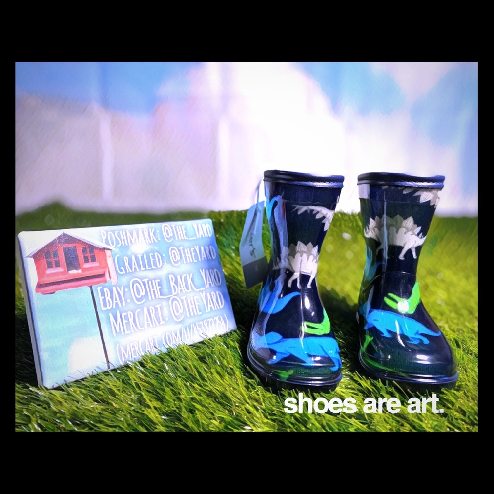 Carter's Kids' Tyran Pull-on Rainboot